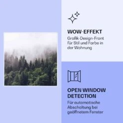 Wonderwall Air Art Smart Infrarotheizung Wald 60x60cm 350W -Heimladen 10037820 de 0006 logo