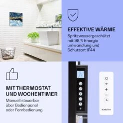 Wonderwall Air Art Smart Infrarotheizung Blauer Marmor 60x60cm 350W -Heimladen 10037827 de 0004 logo