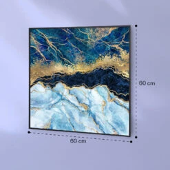 Wonderwall Air Art Smart Infrarotheizung Blauer Marmor 60x60cm 350W -Heimladen 10037827 yy 0007 logo