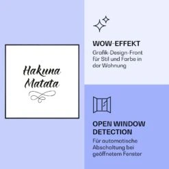 Wonderwall Air Art Smart Infrarotheizung Motto 60x60cm 350W -Heimladen 10037835 de 0006 logo