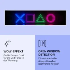 Wonderwall Air Art Smart Infrarotheizung Spiel 120x30cm 350W -Heimladen 10037842 de 0006 logo