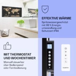 Wonderwall Air Art Smart Infrarotheizung Nachtkarte 120x60cm 700W -Heimladen 10037875 de 0004 logo