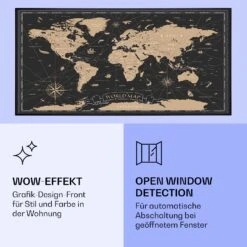 Wonderwall Air Art Smart Infrarotheizung Nachtkarte 120x60cm 700W -Heimladen 10037875 de 0006 logo