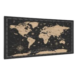 Wonderwall Air Art Smart Infrarotheizung Nachtkarte 120x60cm 700W