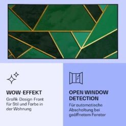 Wonderwall Air Art Smart Infrarotheizung Grüne Linie 120x60cm 700W 15 Wonderwall Air Art Smart Infrarotheizung Grüne Linie 120x60cm 700W -Heimladen 10037907 de 0006 logo