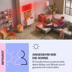 Wonderwall Air Art Smart Infrarotheizung Goldenes Blatt 120x60cm 700W -Heimladen 10037919 de 0003 logo