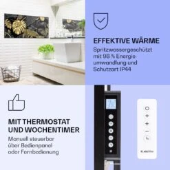 Wonderwall Air Art Smart Infrarotheizung Schwarzes Blatt 120x60cm 700W -Heimladen 10037921 de 0004 logo