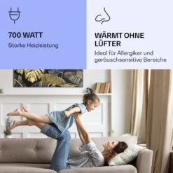 Wonderwall Air Art Smart Infrarotheizung Schwarzes Blatt 120x60cm 700W -Heimladen 10037921 de 0005 logo