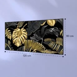 Wonderwall Air Art Smart Infrarotheizung Schwarzes Blatt 120x60cm 700W -Heimladen 10037921 yy 0007 logo