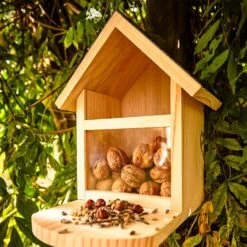 Futterhaus Für Eichhörnchen Spitzdach Kiefernholz Bitumen Unbehandelt -Heimladen 10038048 yy 0003 logo
