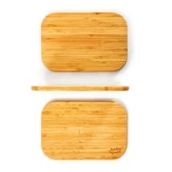 3er-Set Bambus-Frühstücksbrett 22 X 1,15 X 15 Cm (BxHxT) Pflegeleicht -Heimladen 10038063 yy 0003 logo