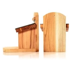 Futterhaus Für Eichhörnchen Flachdach Zedernholz Bitumen Unbehandelt -Heimladen 10038115 yy 0007 logo