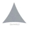 Dreieckiges Sonnensegel 3x3x3 M Befestigungsringe PE Luftdurchlässig -Heimladen 10038147 yy 0001 titel