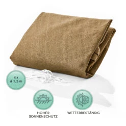 Dreieckiges Sonnensegel 4x4x4 M Polyester Luftdurchlässig -Heimladen 10038196 de 0005 logo