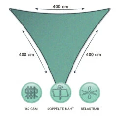 Dreieckiges Sonnensegel 4x4x4 M Polyester Luftdurchlässig -Heimladen 10038196 de 0006 logo