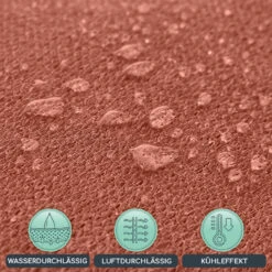 Quadratisches Sonnensegel 2 X 3 M Polyester Luftdurchlässig -Heimladen 10038213 de 0003 logo