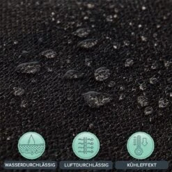 Quadratisches Sonnensegel 3 X 3 M Polyester Luftdurchlässig -Heimladen 10038215 de 0003 logo