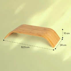 Design-Monitorhalter 52,5x10x24 Cm Belastbar Mit 12 Kg Bis 12" Bambus -Heimladen 10038279 yy 0006 logo