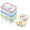 Lunchboxen Mit Unterteilung 4er-Set Je 1040 Ml 3 Fächer Auslaufsicher -Heimladen 10038293 yy 0001 titel