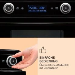 AeroVital Jumbo 3-in-1 Heißluftfritteuse Toaster Dörrautomat 1550 W 18 Liter -Heimladen 10038339 de 0003 logo