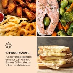 AeroVital Jumbo 3-in-1 Heißluftfritteuse Toaster Dörrautomat 1550 W 18 Liter -Heimladen 10038339 de 0005 logo