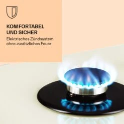 Victoria Domino Gaskochfeld 2-flammig Sabaf-Brenner Glaskeramik Retro-Look -Heimladen 10038375 de 0004 logo