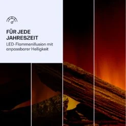 Studio Light & Fire 3 Smart Kamin 1000/2000W MDF WiFi-Steuerung -Heimladen 10038383 de 0006 logo