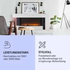Studio Light & Fire 2 Smart Kamin 1000/2000W MDF WiFi-Steuerung -Heimladen 10038387 de 0003 logo