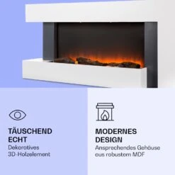 Studio Light & Fire 2 Smart Kamin 1000/2000W MDF WiFi-Steuerung -Heimladen 10038387 de 0005 logo