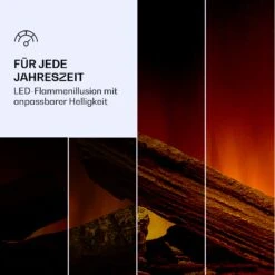 Studio Light & Fire 2 Smart Kamin 1000/2000W MDF WiFi-Steuerung -Heimladen 10038387 de 0006 logo