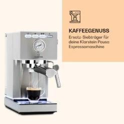 Pausa Espressomaker Siebträger Aluminiumlegierung Zubehör 7 Pausa Espressomaker Siebträger Aluminiumlegierung Zubehör -Heimladen 10038395 de 0002 logo