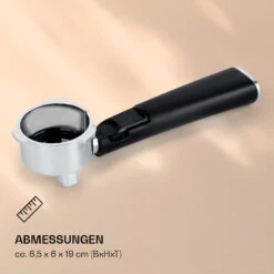 Pausa Espressomaker Siebträger Aluminiumlegierung Zubehör 9 Pausa Espressomaker Siebträger Aluminiumlegierung Zubehör -Heimladen 10038395 de 0004 logo