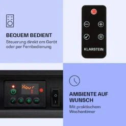 Beerenberg Elektrischer Kamin 1800 W 10 Bis 30 °C Fernbedienung 14 Beerenberg Elektrischer Kamin 1800 W 10 Bis 30 °C Fernbedienung -Heimladen 10038398 de 0006 logo