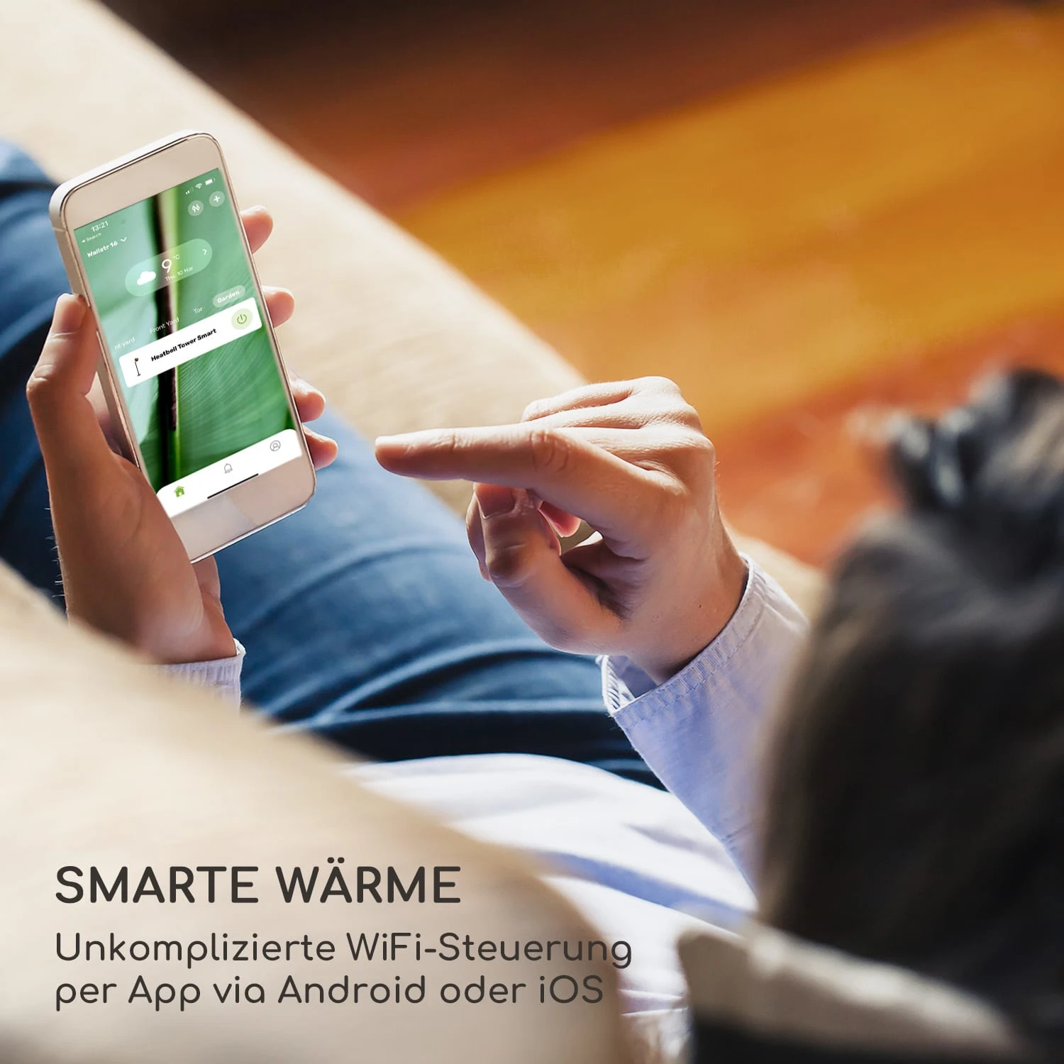 Heatbell Ceiling Smart Infrarotheizstrahler IPX4 800/1200/2000W 4 Heatbell Ceiling Smart Infrarotheizstrahler IPX4 800/1200/2000W – Bild 2