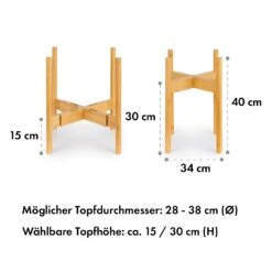Deventer Pflanzenhalter Für Töpfe Von 20,3-30,5 Cm Ø 2 Höhen -Heimladen 10038435 de 0007 logo