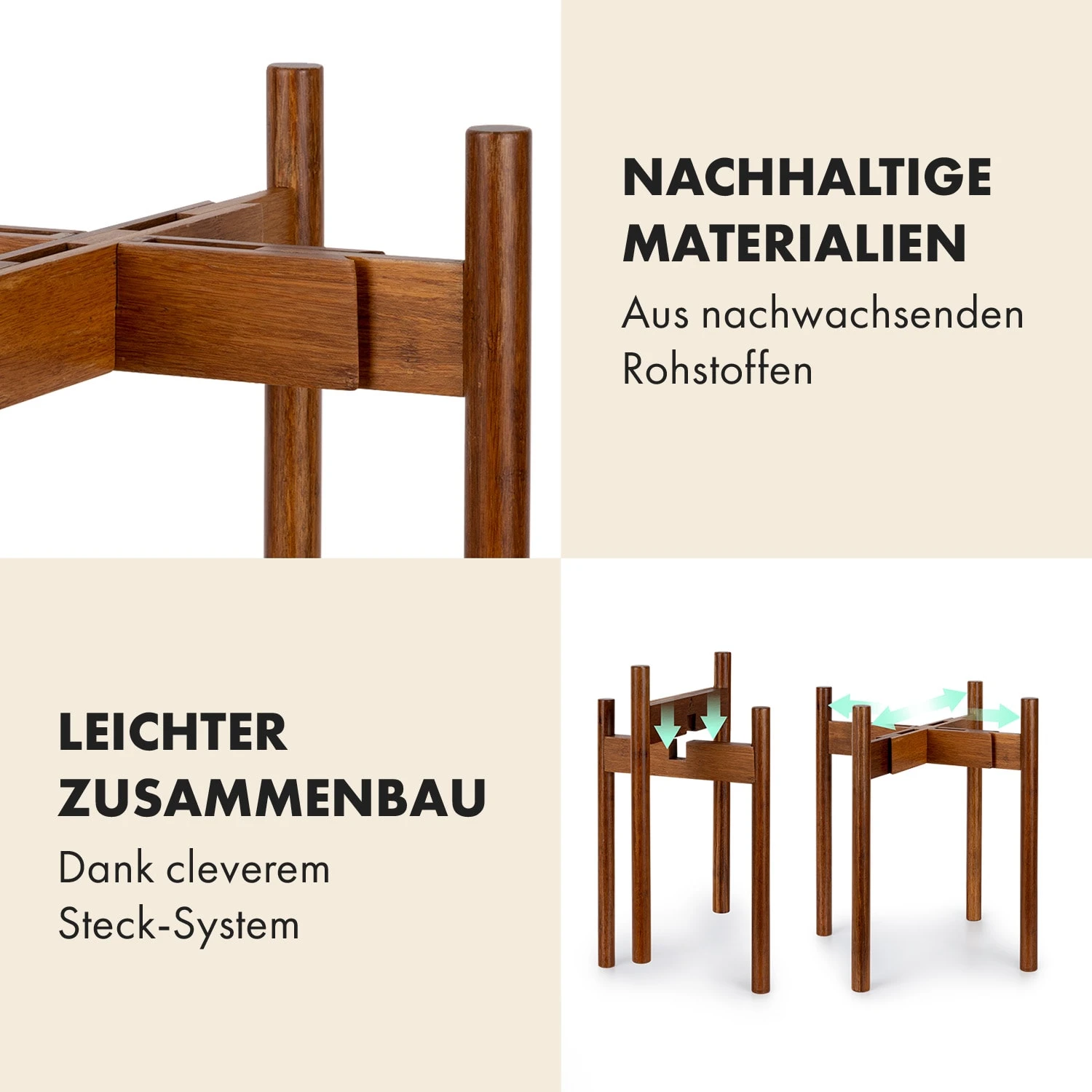 Deventer Pflanzenhalter Für Töpfe Von 20,3-30,5 Cm Ø 2 Höhen 6 Deventer Pflanzenhalter Für Töpfe Von 20,3-30,5 Cm Ø 2 Höhen – Bild 4