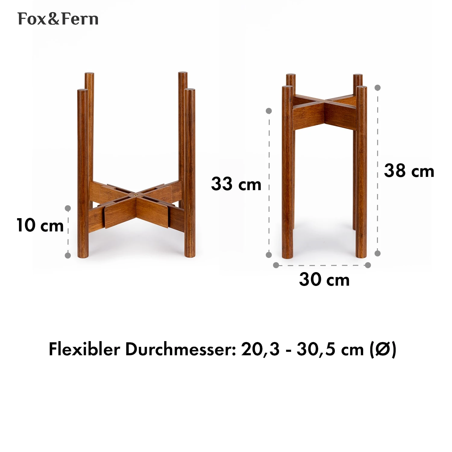 Deventer Pflanzenhalter Für Töpfe Von 20,3-30,5 Cm Ø 2 Höhen 8 Deventer Pflanzenhalter Für Töpfe Von 20,3-30,5 Cm Ø 2 Höhen – Bild 6