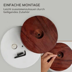 Enspijk Blumentöpfe Walnussholz Polystone Handgemacht 2 Größen -Heimladen 10038462 de 0003 logo