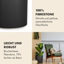 Gendt Pflanztopf Übertopf Faserstein In/Outdoor 11 Gendt Pflanztopf Übertopf Faserstein In/Outdoor -Heimladen 10038465 de 0003 usp