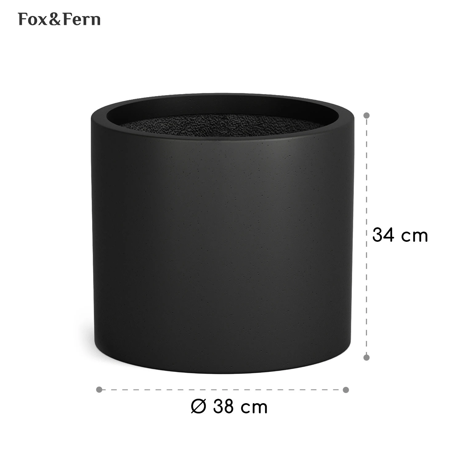 Gendt Pflanztopf Übertopf Faserstein In/Outdoor 7 Gendt Pflanztopf Übertopf Faserstein In/Outdoor – Bild 5