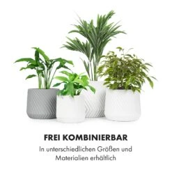 Heusden Blumentopf 2er-Set Polystone Pflanzenfreundlich Handgemacht 3D-Optik -Heimladen 10038484 de 0006 logo