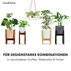 Laren Blumenampel Ø 28 Cm Polystone Mit Naturseilen -Heimladen 10038487 de 0006 usp