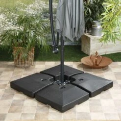 Limousin Sonnenschirmständer-Gewichte 140 Kg Leergewichte 4er-Set -Heimladen 10038527 yy 0002 logo