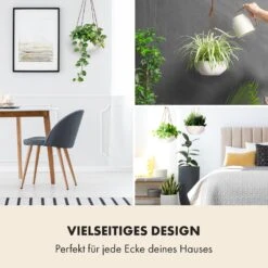 Laren Blumenampel Ø 28 Cm Polystone Mit Naturseilen 2er-Set -Heimladen 10038552 de 0002 usp