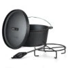 Galloway Dutch Oven 6.0 BBQ-Topf Gusseisen Voreingebrannt Größe M / 6 Qt -Heimladen 10038581 yy 0001 titel