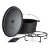 Galloway Dutch Oven 12.0 BBQ-Topf Gusseisen Größe XL / 12 Qt -Heimladen 10038583 yy 0001 titel