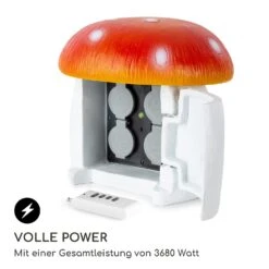 Power Mushroom Smart Gartensteckdose WiFi-Steuerung 3680 Watt IP44 -Heimladen 10038628 de 0006 logo