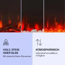 Galeras Elektrischer Wand- Und Einbaukamin 1800 W LED 3 Farben Timer 12 Galeras Elektrischer Wand- Und Einbaukamin 1800 W LED 3 Farben Timer -Heimladen 10038689 de 0003 logo