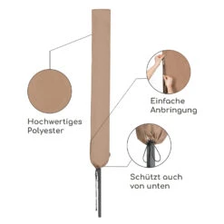 Shield Premium Schutzhülle Sonnenschirm Bis Ø 300 Cm UV-beständig -Heimladen 10038725 de 0003 logo