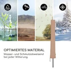 Shield Premium Schutzhülle Sonnenschirm Bis Ø 300 Cm UV-beständig -Heimladen 10038725 de 0007 logo